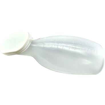EDLICH & HABEL Urinflaschen für Frauen aus PP, autoklavierbar 1 Stück, Fassungsvermögen: 1Liter - Bild-Darstellung des Produktes 1
