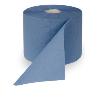 zetPutz Multiclean® plus Putztuchrolle, blau, 2-lagig, 36 x 22 cm 1 Paket = 2 Rollen à 500 Abrisse - Bild-Darstellung des Produktes 1