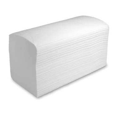 zetForm® Falthandtücher, hochweiß, W-Falz, 2-lagig, 22 x 32 cm 1 Karton = 20 Packungen à 120 Tücher - Bild-Darstellung des Produktes 1