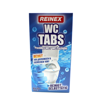 Reinex WC-Reiniger Tabs 1 Packung = 16 Stück - Bild-Darstellung des Produktes 1