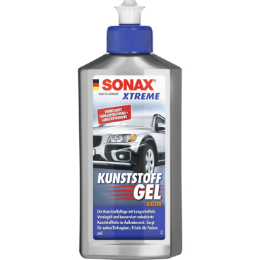 SONAX Xtreme Kunststoffgel Außenbereich 250 ml - Flasche - Bild-Darstellung des Produktes 1