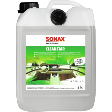SONAX CleanStar Ecocert Innenraumreiniger, materialschonend 5 Liter - Kanister - Bild-Darstellung des Produktes 1