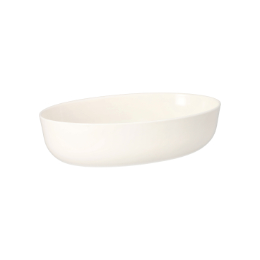 Starpak "Cella" Mehrweg-Schalen oval, 900 ml, weiß 1 Packung = 15 Stück - Bild-Darstellung des Produktes 1
