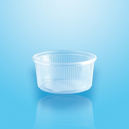 Verpackungsbecher mit Deckel PP rund 250 ml
