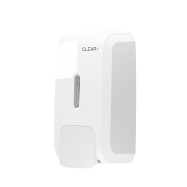 CWS Clear+ Cremeseifenspender Nachfüllbar, Sichtfenster für 1000 ml - Kartuschen - Bild-Darstellung des Produktes 1