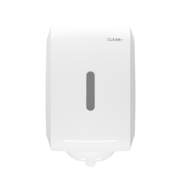 CWS Clear plus Centerfeed Handtuchspender, Sichtfenster Farbe: weiß - Bild-Darstellung des Produktes 1