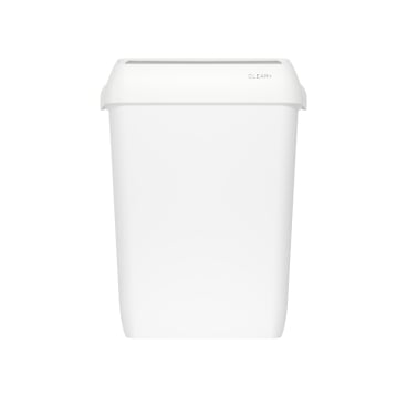 CWS Clear plus Abfallbehälter 23 Liter Farbe: weiß - Bild-Darstellung des Produktes 1