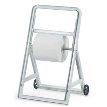 CWS Clear plus Industrierollenhalter, bodenstehend Farbe: weiß - Bild-Darstellung des Produktes 1