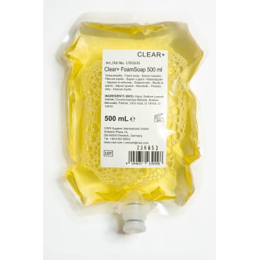 CWS Clear plus Schaumseife für 500 ml Seifenspender CWS Clear plus - Bild-Darstellung des Produktes 1