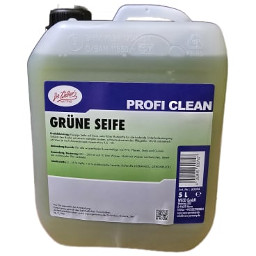 Dr. Webers Bodenreiniger Grüne Seife, Hausmittel seit 1945 5 Liter - Kanister - Bild-Darstellung des Produktes 1