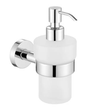AVENARIUS Serie 200 Seifenspender, mit Schallschutzring Maße (B x H x T): 75 x 147 x 172 mm - Bild-Darstellung des Produktes 1