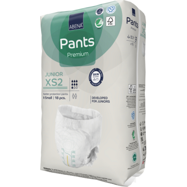 ABENA® Pants Junior Premium, Gr. XS2 1 Karton = 5 Packungen à 18 Stück - Bild-Darstellung des Produktes 1