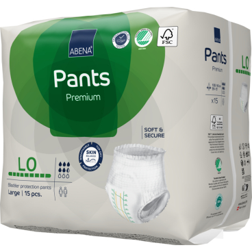 ABENA® Pants L0, Premium 1 Karton = 6 Packungen à 15 Stück - Bild-Darstellung des Produktes 1