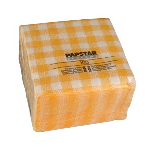 Papstar Servietten, 1-lagig, 1/4-Falz, 30cm x 30cm