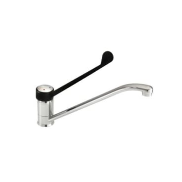 SARO Einloch-Mischbatterie Schwenkhebel schwarz, CHIARA 1 Stück - Bild-Darstellung des Produktes 1