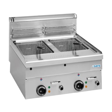 SARO Elektro-Fritteuse 10+10L, Auftisch, 600 Line, EF66 1 Stück - Bild-Darstellung des Produktes 1
