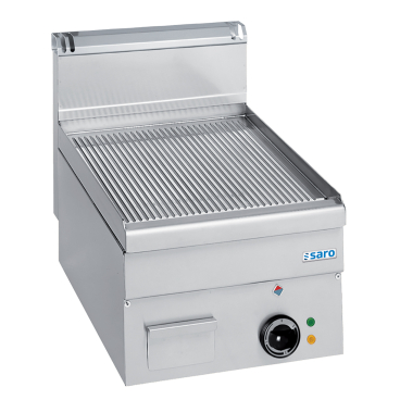SARO Elektrogrillplatte, gerillt,Aufti.,400x600, EFT46R 1 Stück - Bild-Darstellung des Produktes 1