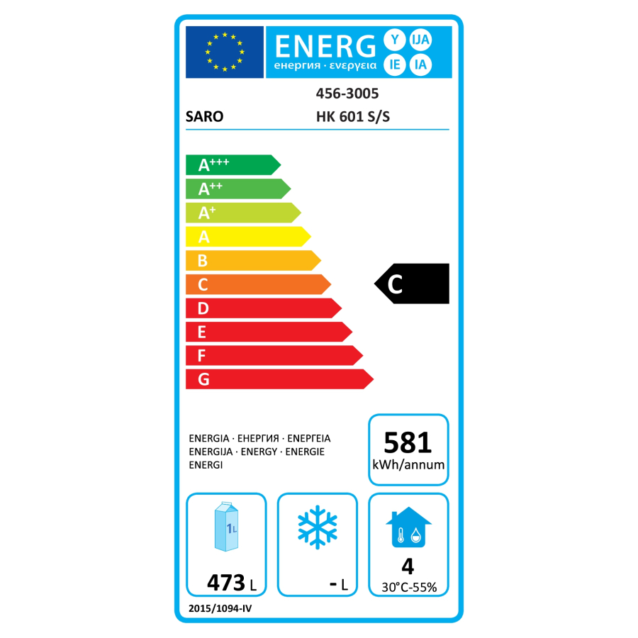 Energieeffizienzklassen-Skala