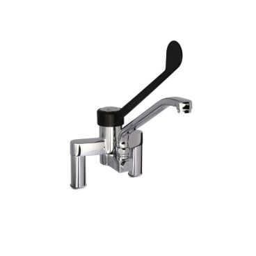 SARO 2-Loch-Armatur, Schwenkhebel, schwarz, Modell TESS 1 Stück - Bild-Darstellung des Produktes 1