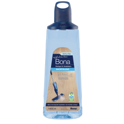 Bona Vertriebsgesellschaft mbH Deutschland Bona Spray Mop nachfüllen Parkettreiniger, gebrauchsfertig, Sanfter und effektiver Reiniger für Parkettböden, 850 ml - Kartusche für Bona Spray Mop WM760341045