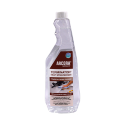 ARCORA International GmbH ARCORA TERMINATOR Kraftreiniger, gebrauchsfertig, Kraft-Sprühreiniger gegen Fett, Öl, Tinte und hartnäckige Verschmutzungen, 750 ml - Flasche 01222