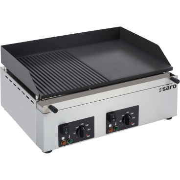 SARO Griddleplatte 1/2 gerillt, Modell GPK 610 1 Stück - Bild-Darstellung des Produktes 1
