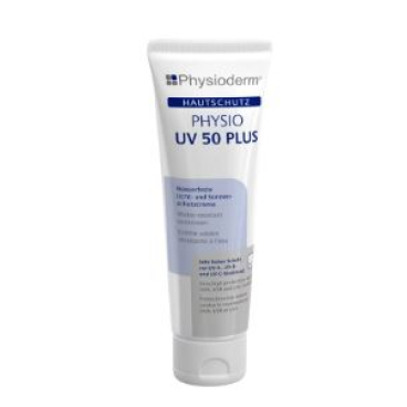 Physioderm® Physio UV 50 Plus Sonnencreme, parfümfrei 100 ml - Tube - Bild-Darstellung des Produktes 1