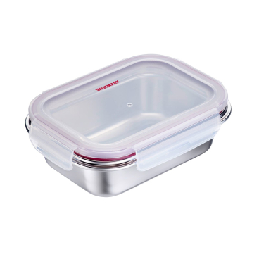 WESTMARK Lunchbox Frischhaltedose aus Edelstahl, auslaufsicher 600 ml - Bild-Darstellung des Produktes 1
