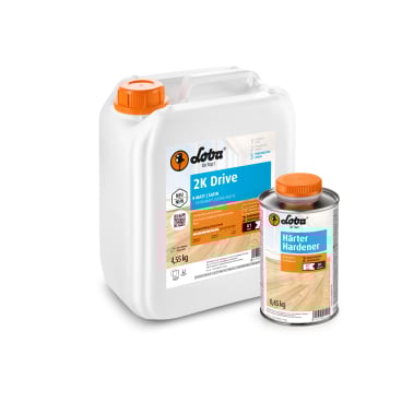 LOBA 2K Drive Versieglung inkl. Härter, matt, 1 Set 1 Set = 1x Härter und 1x Versieglung - Bild-Darstellung des Produktes 1