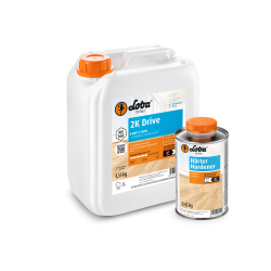 LOBA GmbH LOBA 2K Drive Versieglung inkl. Härter, matt, 1 Set, Wasserbasierte Versieglung inkl. Härter gegen Abrieb und tägliche Beanspruchung, 1 Set = 1x Härter und 1x Versieglung 11410-322