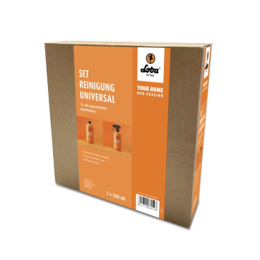 LOBA Reinigungsset Universal, für wasserbeständige Oberflächen 4-teiliges Set - Bild-Darstellung des Produktes 1