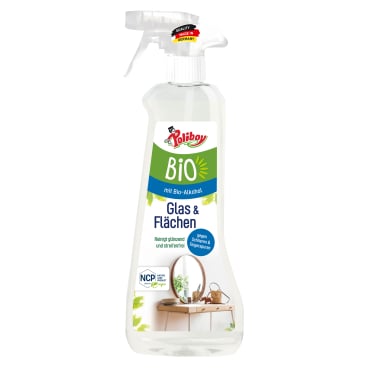 POLIBOY Bio Glas- und Flächen Reiniger 500 ml - Sprühflasche - Bild-Darstellung des Produktes 1