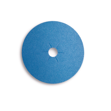 LOBA Klett Hook & Look Disc Zirconia Schleifpad, Ø140mm Körnung: 120, Farbe: blau - Bild-Darstellung des Produktes 1