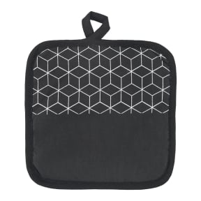 Metaltex Topflappen, 2 teilig 1 Set, Farbe: schwarz kaufen