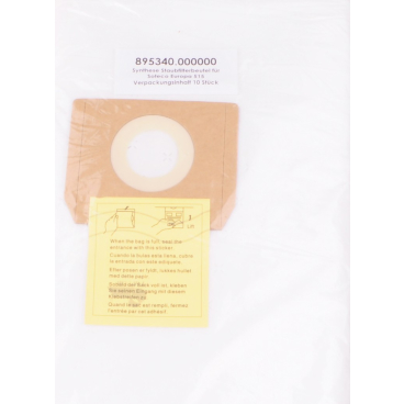 Staubsaugerbeutel Super Flo für Soteco 1 Packung = 10 Stück - Bild-Darstellung des Produktes 1