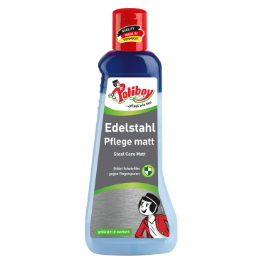 POLIBOY Edelstahl Pflege, matt 200 ml - Flasche - Bild-Darstellung des Produktes 1