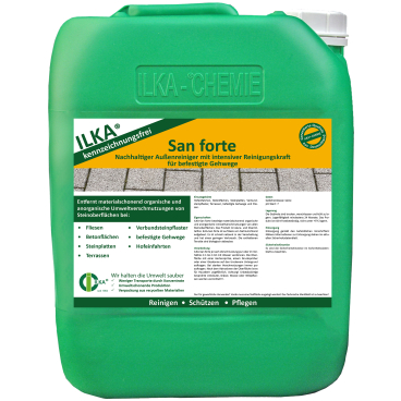 ILKA San Forte Outdoor Reiniger, materialschonend 10-Liter Kanister - Bild-Darstellung des Produktes 1