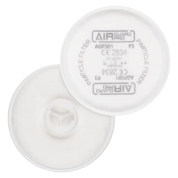 AirGuard Pro® Partikelfilter AGP3R1, weiß 1 Paar - Bild-Darstellung des Produktes 1