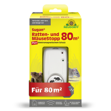 Neudorff Sugan Ratten- und MäuseStopp, mit Ultraschalltechnologie 80 m², 1 Stück - Bild-Darstellung des Produktes 1