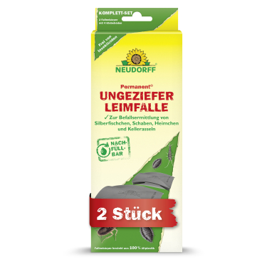 Neudorff Permanent UngezieferLeimFalle, mit Fallendach 1 Packung = 2 Stück - Bild-Darstellung des Produktes 1