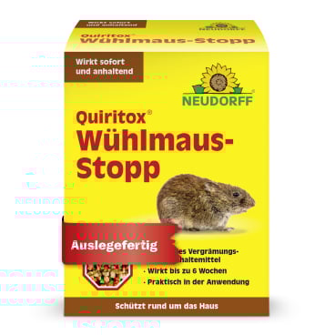 Neudorff Quiritox Wühlmaus-Stopp, gebrauchsfertig 200 g- Packung - Bild-Darstellung des Produktes 1