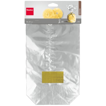 Metaltex Gebäckbeutel, transparent 1 Packung = 10 Stück, 18 x 31 cm - Bild-Darstellung des Produktes 1