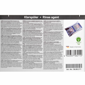 50 Stück Rational 56.00.211 Tabletten – Klarspüler & Chemische Reinigung Für SCC Kombi-Dämpfe