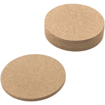 Metaltex Glasuntersetzer-Set aus Kork 1 Set = 6 Untersetzer - Bild-Darstellung des Produktes 1