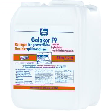 Dr. Becher Galakor F9 Geschirrreiniger 10 Liter - Kanister - Bild-Darstellung des Produktes 1