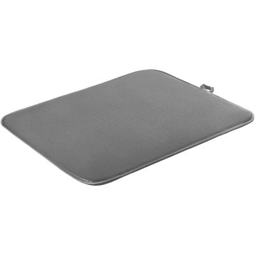 Metaltex Softex Microfaser Abtropfmatte, 45 x 40 cm Farbe: grau - Bild-Darstellung des Produktes 1