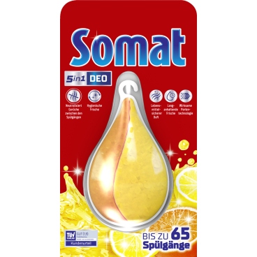 Somat 5in1 Deo Duo-Perls® Geschirrspülduft Zitrone & Orange - Bild-Darstellung des Produktes 1