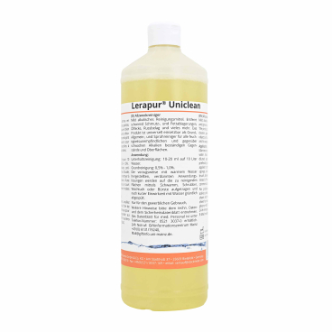 Lerapur® Uniclean Allzweckreiniger, mildalkalisch 1 Liter - Flasche - Bild-Darstellung des Produktes 1