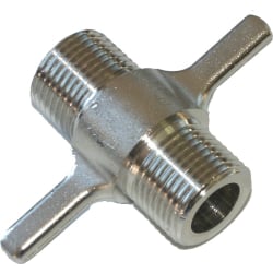 BeviClean GmbH Bevi Kellerverbindungstück, Kellerverbindungsstück 2 x 5/8“ AG, 1 Stück 85.007.562