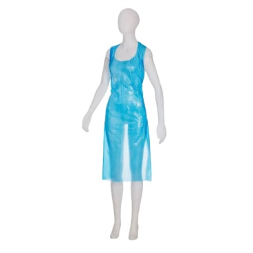 MED-COMFORT Einwegschürze light, gehämmert, blau, 75 x 125 cm 1 Packung = 100 Stück - Bild-Darstellung des Produktes 1